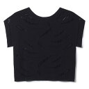 チャコット・バランス Chacott BALANCE コンパクトシャギーニットTシャツ 半袖 ヨガ ウィメンズ 256303-8543-51-009