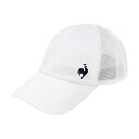 ルコック le coq sportif バックメッシュポニーテールキャップ 帽子 テニス ウィメンズ LN5SCP30L-WHNV