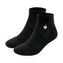 ルコック le coq sportif テニスアンクルソックス 靴下 ユニセックス LN5SSO11U-BKWH