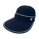 【GW特別価格 5月6日 15時59分まで】ルコック le coq sportif 2WAYバイザー レディース ウィメンズ LT5SCP50L-NVWH