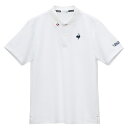 ルコック le coq sportif ヘランカカノコポロシャツ トレーニング/ジム・カジュアル 半袖 メンズ LT5SHS40M-WH00