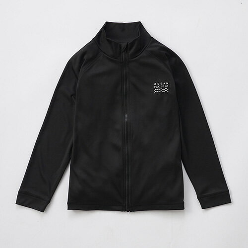 オーシャンパシフィック Ocean Pacific OP ラッシュガード 長袖 UVウェア マリンスポーツ キッズ 子供用 564464-BLK
