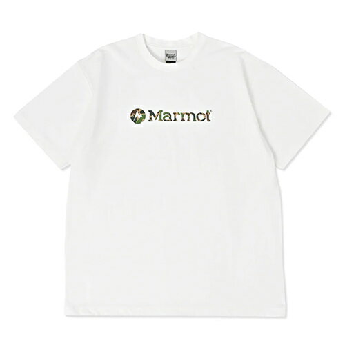 マーモット Marmot Marmot Camo-Logo T-Shirts 半袖 Tシャツ メンズ アウトドア MTSS25MST073-WHITE