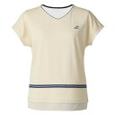 バボラ Babolat PURE SHORT SLEEVE SHIRT ゲーム プラクティス兼用 半袖 Tシャツ ウィメンズ テニス BWP5576-BG00
