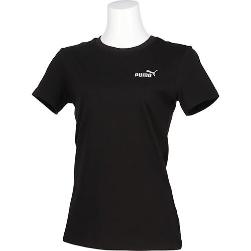 樂天商城 - プーマ PUMA ESS スモール NO.1 ロゴ Tシャツ 半袖 ウィメンズ 687596-01