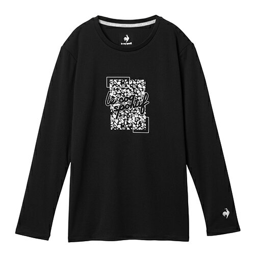 ルコック le coq sportif 長袖プラクティスシャツ テニス ウィメンズ LN5FLT30L-BK00