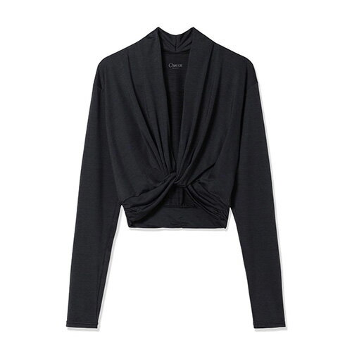 チャコット・バランス Chacott ドライストレッチカシュクール クロップドTシャツ 長袖 ヨガ ウィメンズ 256210-1514-53-307