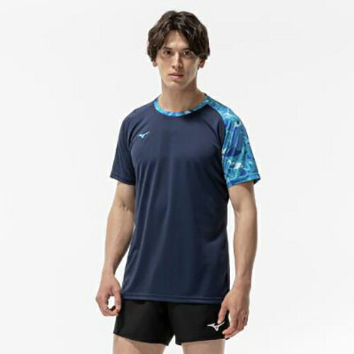 ミズノ MIZUNO プラクティスシャツ 練習着 半袖 ユニセックス バレーボール V2MAC510-82