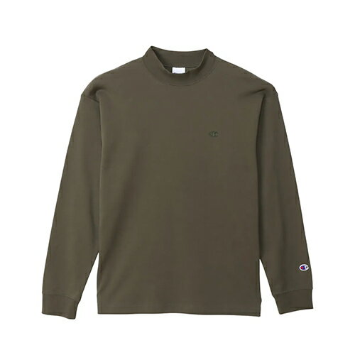 チャンピオン Champion モックネックロングスリーブ Tシャツ 長袖 ユニセックス C3-C427-655