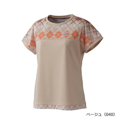 プリンス Prince ゲームシャツ 吸汗速乾 UPF50+ ライトスムース素材 テニス ウィメンズ WF5076-040