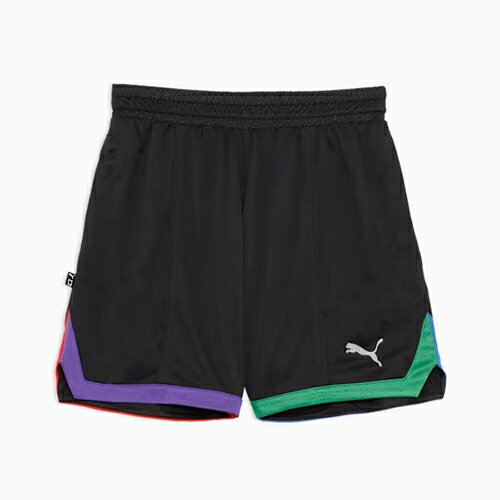 プーマ PUMA フープバース メッシュ 6インチ ショーツ ハーフパンツ バスケットボール メンズ 632894-03