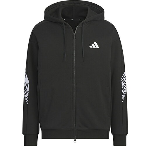 アディダス adidas ワーディングパック ルーズフィット ヘビー フレンチテリー フルジップ パーカー 長袖 メンズ KB3657