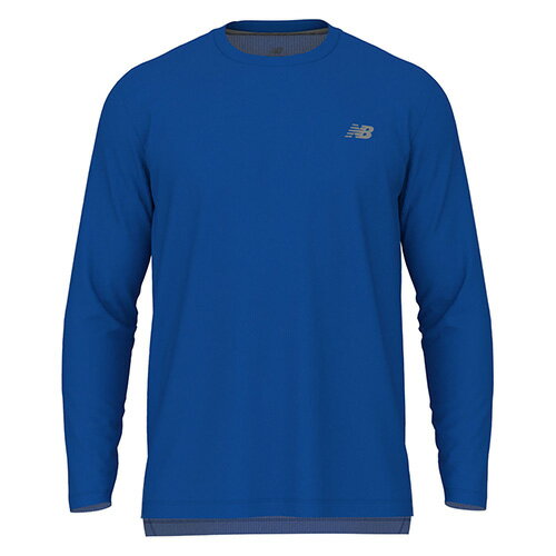 樂天商城 - ニューバランス New Balance Athletics ランロングスリーブTシャツ 長袖 ランニング メンズ MT41256-BEA