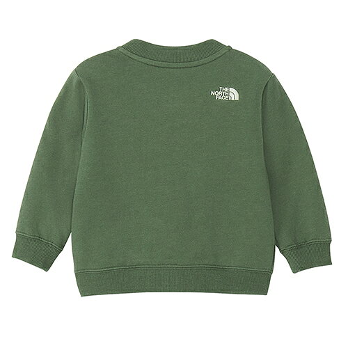フィットファイ楽天市場店のザ・ノース・フェイス THE NORTH FACE スウェットロゴジャケット アウトドア ベビー NTB12560-DG｜アングル2