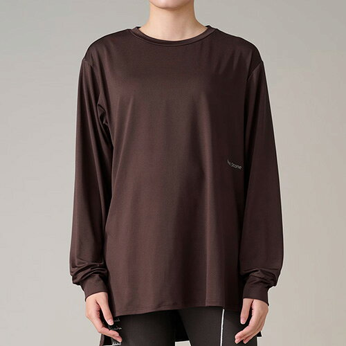 リアルストーン Real Stone ロングスリーブトップ Tシャツ ヨガ 長袖 ウィメンズ RS-L615TS-BR