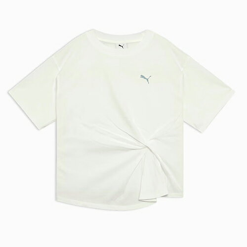 PUMA ESS Elevated Cool Front Knot T-Shirt, Fitness/Yoga, Short Sleeve, Women's, 693768-02