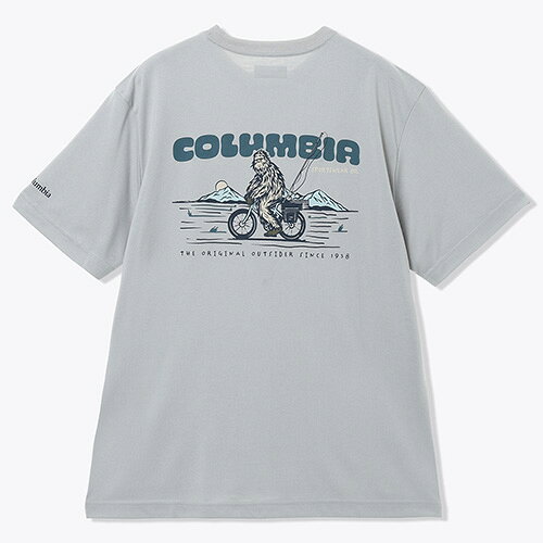 樂天商城 - コロンビア Columbia シダートレイルバックグラフィックTシャツ アウトドア 半袖 メンズ AJ3185-040