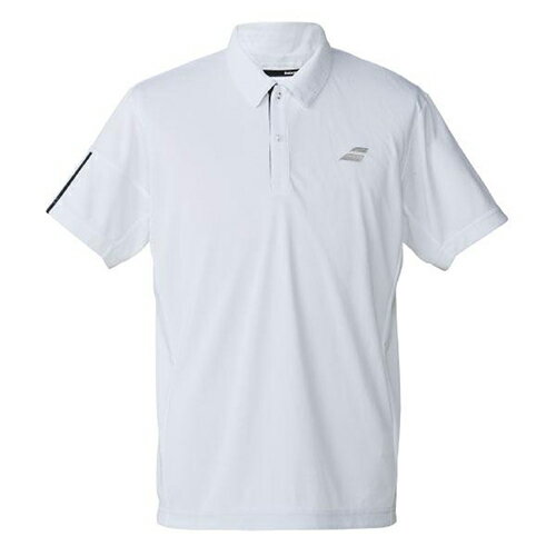 樂天商城 - バボラ Babolat CLUB SHORT SLEEVE SHIRT ポロシャツ テニス 半袖 メンズ BUG6312C-WH00