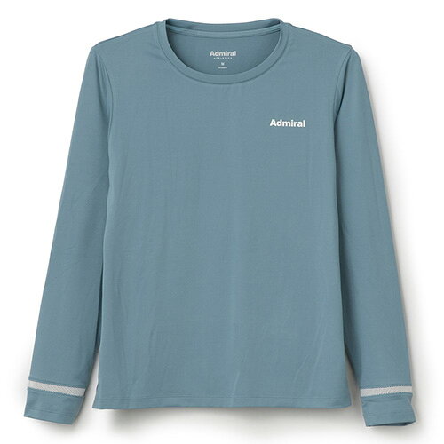アドミラル Admiral メッシュテープカフスL/S TEE_BGR テニス Tシャツ 長袖 ウィメンズ ATLA647-35