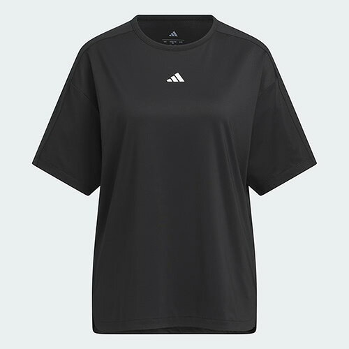快適なワークアウトをサポートする、クライマクールテクノロジー採用のルーズフィットTシャツ。 トレーニング エッセンシャルズ プラスのルーズフィットでミッドレギュラー丈の半袖Tシャツを着て、自信を持ってワークアウトしよう。 快適さとパフォーマンスを求める人のためにデザインされたこのTシャツは、身体の動きに沿うリラックスシルエットが特徴で、ダイナミックなトレーニングセッションでも、のんびりと過ごす日にもぴったり。クルーネックラインがクラシックな印象を与え、ピケ生地がソフトな肌触りをもたらす。 涼しくドライな着心地だから、いつでも準備は万端。注目のアディダスクライマクールテクノロジーが汗を吸収発散して、涼しくドライなコンディションをキープ。集中を切らさずに優れたパフォーマンスを発揮できる。 ワードローブを様変わりさせる、アイコニックなスタイルと技術革新が融合したTシャツ。普段着として気軽に着ることができ、様々なシーンで使える便利なアイテム。 詳細 ・ルーズフィット ・ポリエステル79% / ポリウレタン21% ・ピケ生地 ・ミッドレギュラー丈 ・クライマクールテクノロジー ・クルーネックライン サイズ：(cm) J/XS：胸囲/96、うしろ着丈/63、ラグラン袖丈/36 J/S：胸囲/100、うしろ着丈/64、ラグラン袖丈/37 J/M：胸囲/104、うしろ着丈/64、ラグラン袖丈/37 J/L：胸囲/108、うしろ着丈/65、ラグラン袖丈/38 カラー：Black