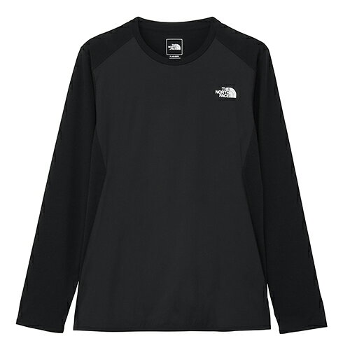 ザ・ノース・フェイス THE NORTH FACE ロングスリーブハイブリッドGTDメランジクルー Tシャツ ランニング 長袖 メンズ NT62577-K