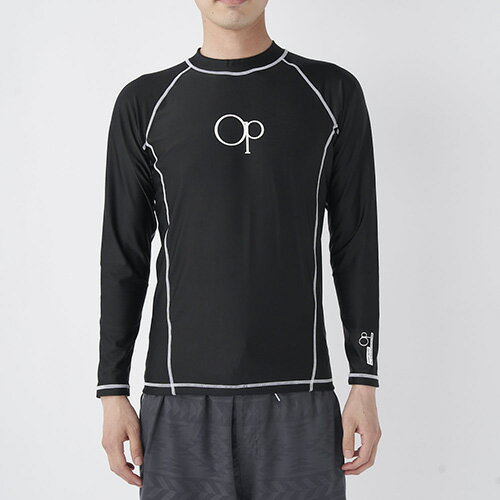 オーシャンパシフィック Ocean Pacific OP ラッシュガード 長袖 マリンスポーツ メンズ 513480-BLK