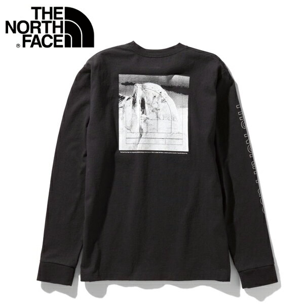 ノースフェイス THE NORTH FACE ロングスリーブスリーブグラフィックティー（レディース）L/S SLV GRP TEEアウトドア ウィメンズ ロング Tシャツ NTW32042-K