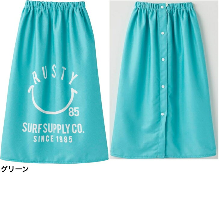 RUSTY ラスティ ビッグロゴ 巻きタオル ラップ タオル スイム 964-950 男の子 女の子 子供 80サイズ ジュニア キッズ ユニセックス SWIM 送料無料 3