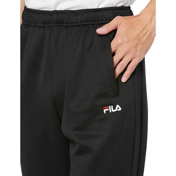 スポコン 楽天市場店のFILA フィラ 裏起毛 ジャージ ロング パンツ 443-341 メンズ RUNNING FITNESS｜アングル3