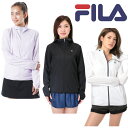FILA フィラ 軽量 リップ パーカー ジャケット 324-674 フード付き 薄手 レディースジャケット SWIM RUNNING FITNESS 水泳 ラ...