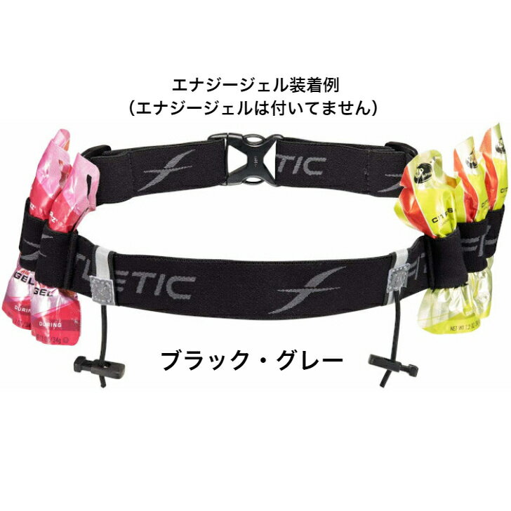 FITLETIC フィットレティック RaceII ランニング ゼッケン ホルダー RN-06 エナジージェルホルダー付き マイアミ マラソン スポーツ 2