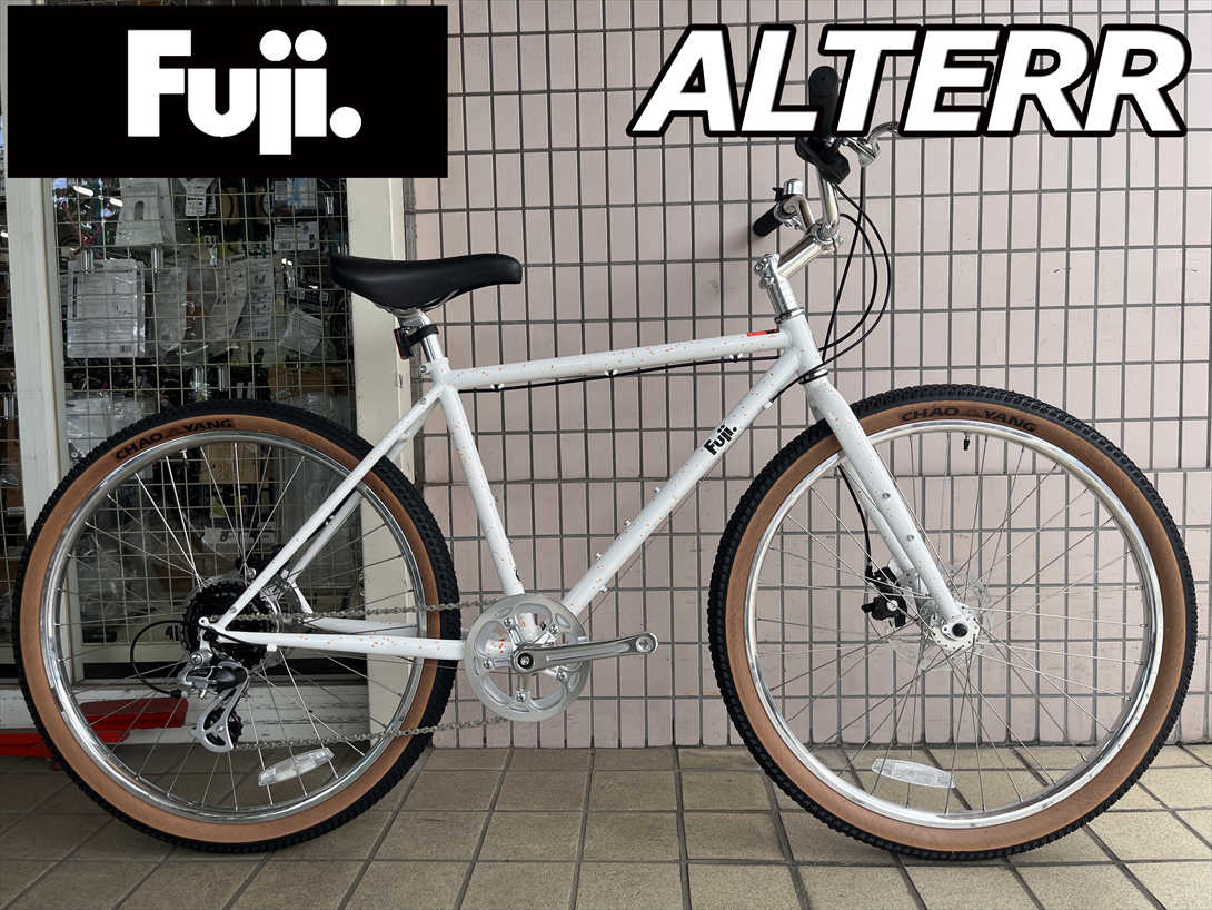 (西濃支店止め送料無料一部割引) FUJI ALTERR フジ アルター Freckle White MTB マウンテンバイク ATB コミューターバイク バイクパッキング 自転車 完成車