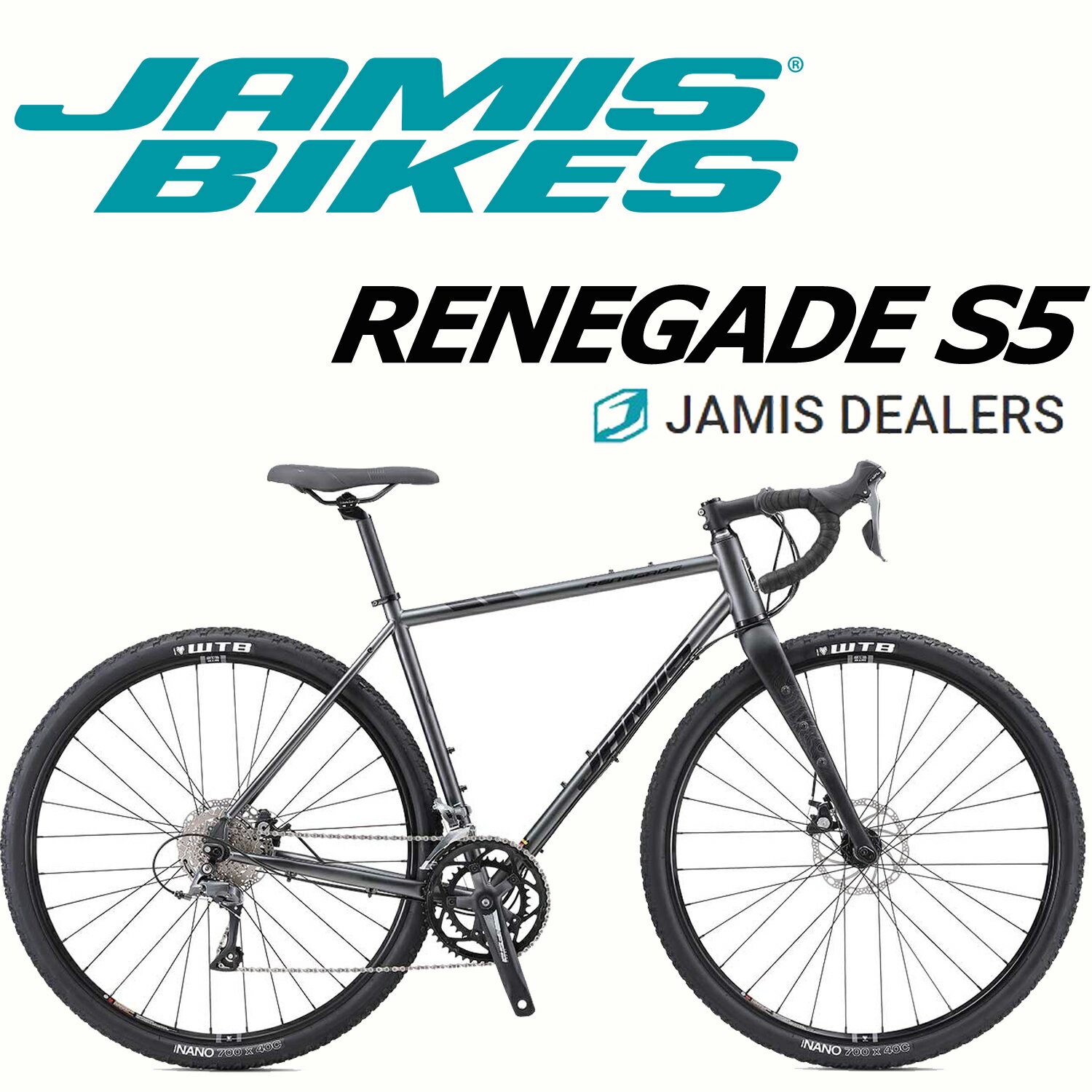 【西濃支店止め送料無料一部割引】JAMIS ジェイミス RENEGADE S5 レネゲードS5 2024 グラベルロードバ..