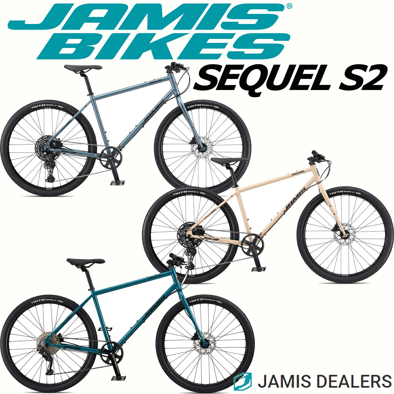 【西濃支店止め送料無料一部割引】JAMIS ジェイミス SEQUEL S2 セクエル S2 2024 アーバンバイク クロ..