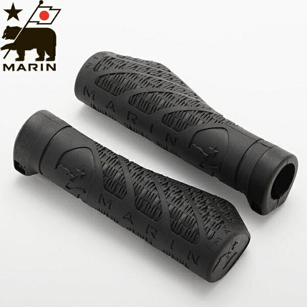 ＊写真の色は実物と若干異なる場合がございます。 MARIN BEAR PAW WING GRIP BLACK 商品説明 ロックオングリップです。 グリップに手の平（母指球）を載せれるので、長距離ライディングでも手が疲れにくくなります。 ＊商品の仕様は予告無く変更される場合がございます。