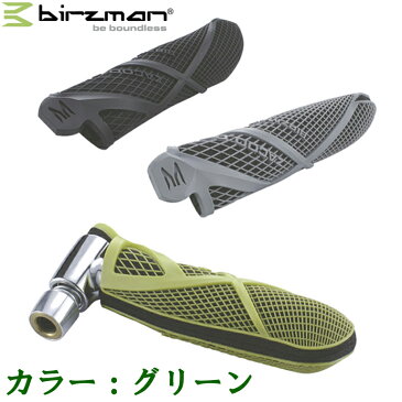 BIRZMAN ZACOO CO2 BOTTLE SET PU GRIP【グリーン】バーズマン 携帯ポンプ 自転車[SPOKE-NET]