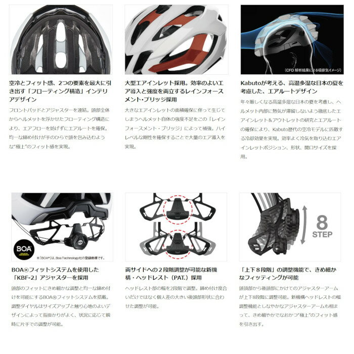 オージーケーカブト イザナギ グレーイエロー Lサイズ OGK Kabuto 自転車 ヘルメット 2