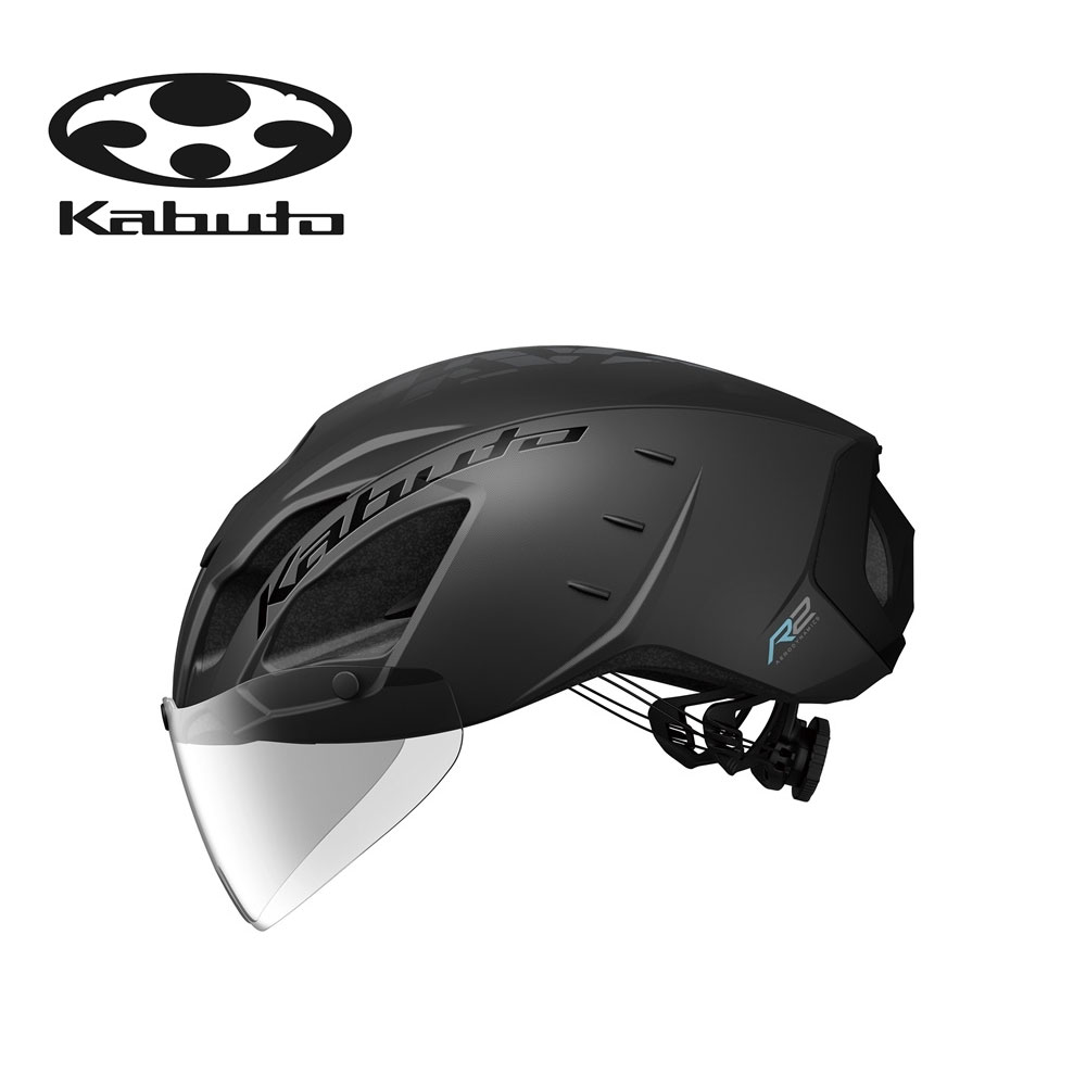 オージーケーカブト 　 エアロ-R2(AERO-R2) ヘルメット　マットブラック　OGK Kabuto 自転車 ヘルメット(4)