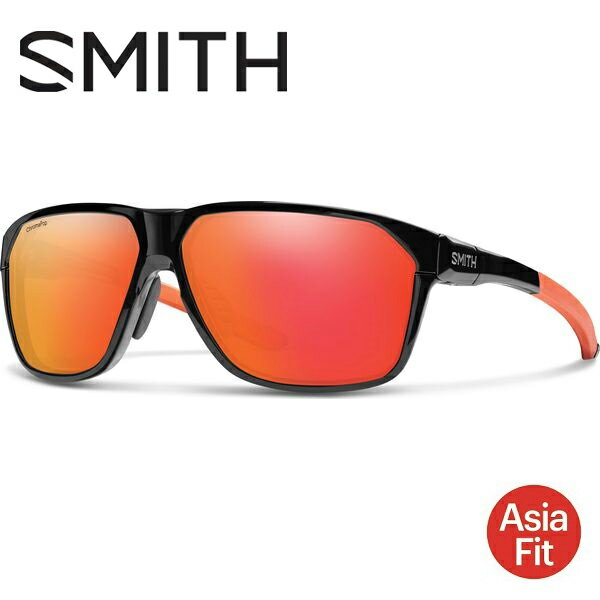 SMITH Leadout AsiaFit X~X [hAEgFrame:Mattte Black Cinder / CP-Red Mirror & CP-Low Light Amber ]ԃTOX MTBTOX [hTOX NXoCNTOX