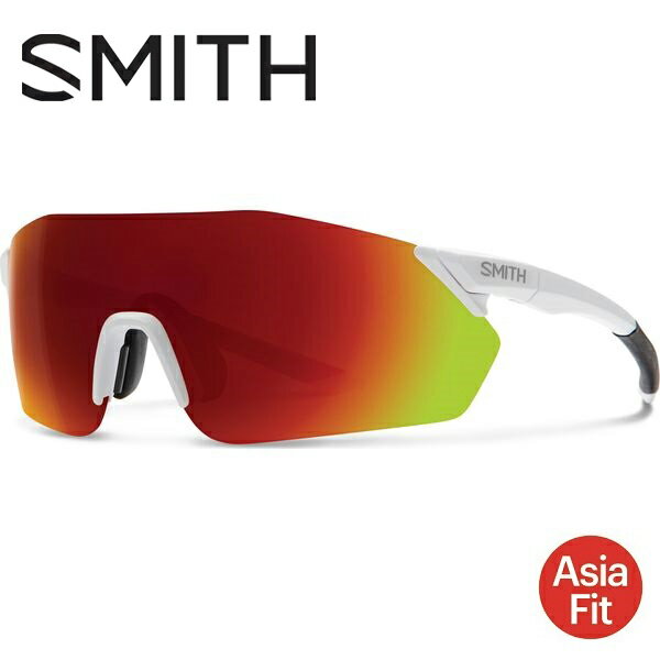 SMITH Reverb Asia Fit ]u Matte White / CP-Red Mirror & CP-Contrast Rose ] MTB [h NXoCN }EeoCN TOX