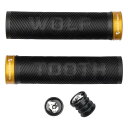 EtgD[X Echo Lock-On Grip Black Grip with Gold Collar WOLF TOOTH Obv ]ԃp[c