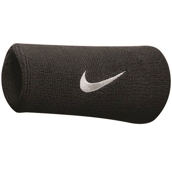 ◆条件達成でpt5倍＆100円OFFクーポン◆ナイキ(NIKE) スウッシュ ダブルワイド リストバンド 2個セット BN2094-010