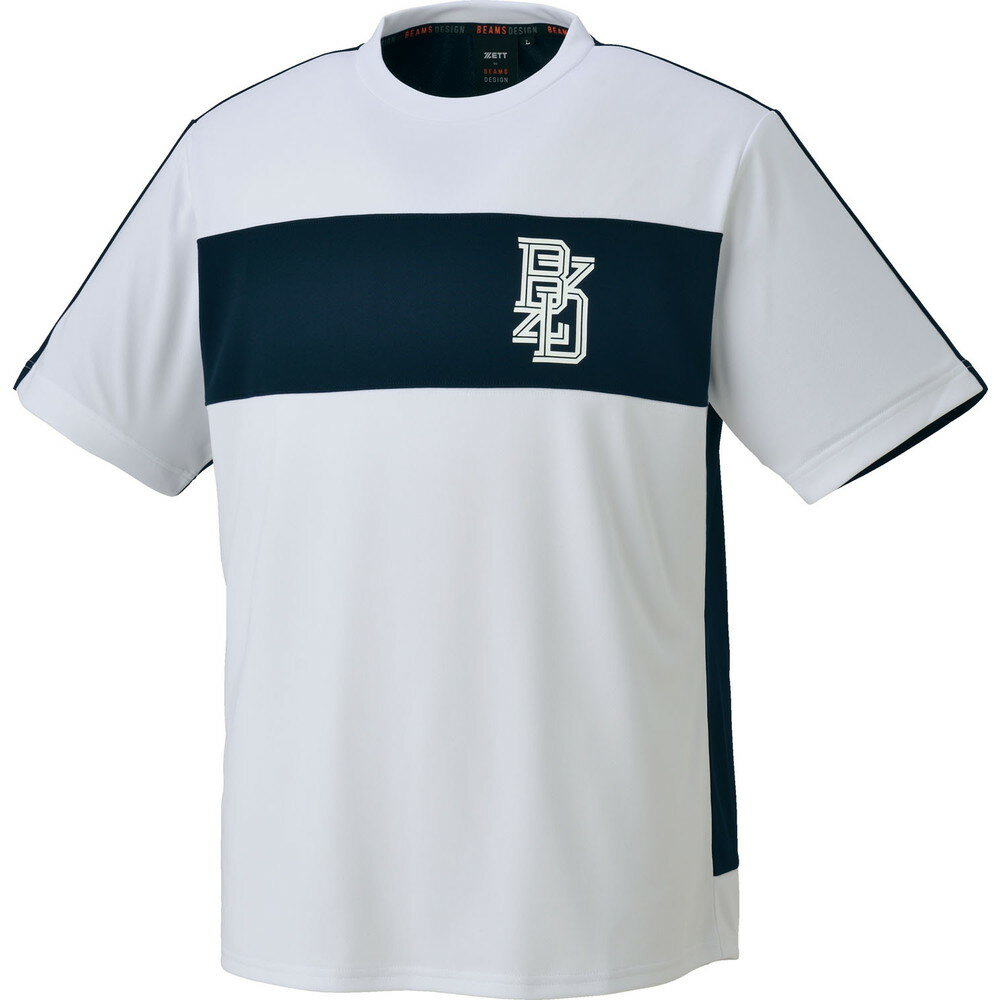 【刺繍無料】 ゼット(ZETT) BEAMS DESIGN Tシャツ BOT77108-1129 [ ウェア刺繍1ヶ所無料] 【北海道地域..
