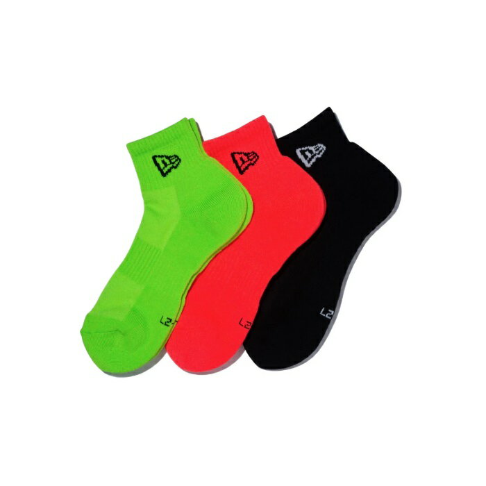 ニューエラ(NEW ERA) ワンポイント 3足組 アンクルソックス 14518190のサムネイル