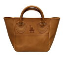 エムエルビー(MLB) TOTE BAG MLB-215 BROWN DODGERS