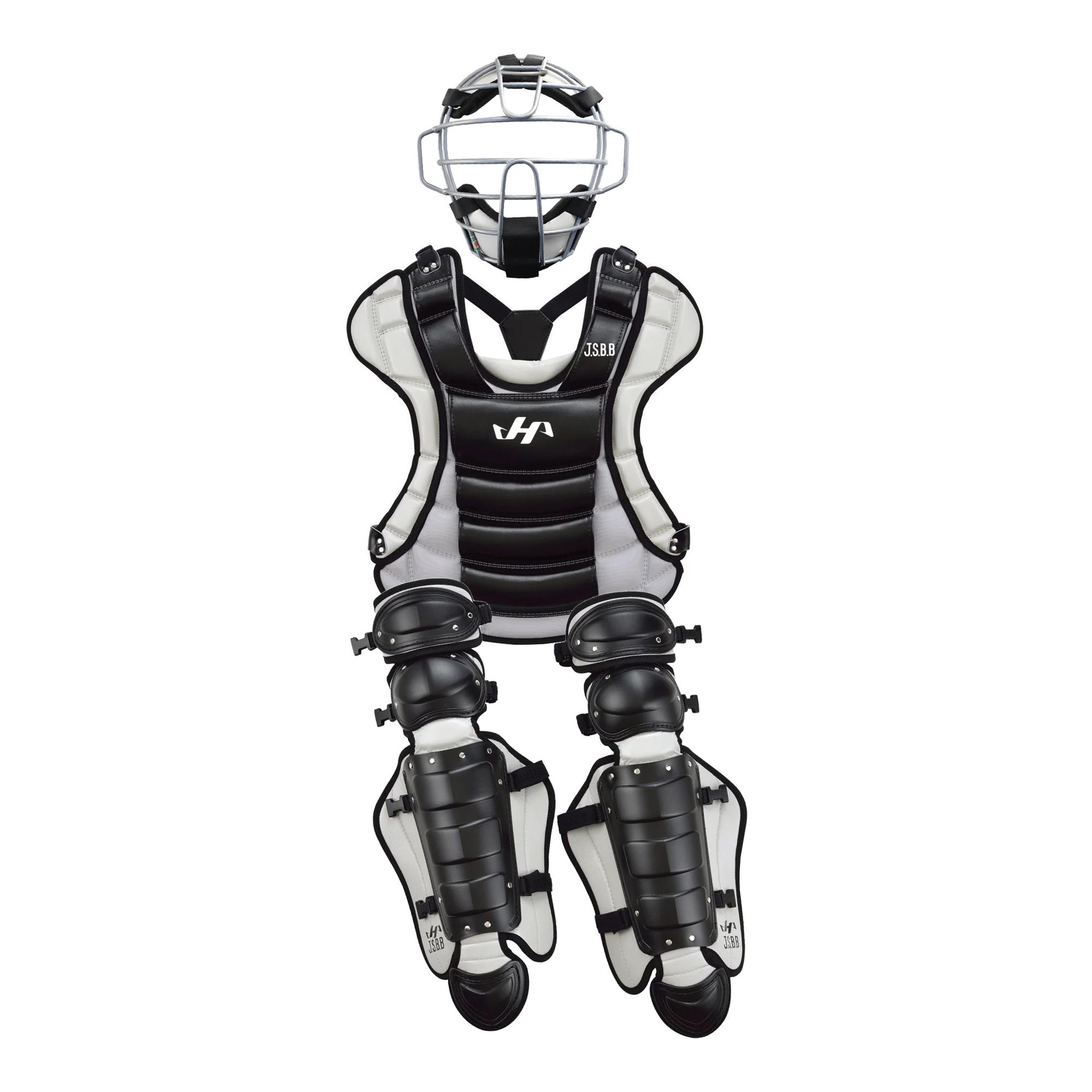 ハタケヤマ(HATAKEYAMA) 少年軟式 キャッチャー用ギア 3点セット ゴムソフトボール 対応 CG-NJCB CGN-JPSB CGN-JLSB