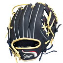 【型付/グラブ刺繍無料】 久保田スラッガー(KUBOTA SLUGGER) 限定 軟式グラブ EX24-GS2 SR1型 KSブラック×トレンチ紐 内野手用 [...
