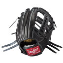 【型付/グラブ刺繍無料】 ローリングス(Rawlings) 軟式グラブ HOH PRO EXCEL 内野手用 GR5HECK45-BK [ 型付け無料 軟式グラ...