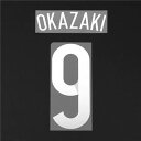 【サッカー日本代表】 2014 モデル ホーム用 大人サイズ Name.岡崎 No.9 オーセンティックマーク