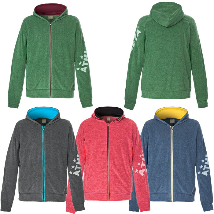 【SALE】【ATHLETA】アスレタ ジュニア 杢カラー パイル ZIP パーカー [ 20SS ]